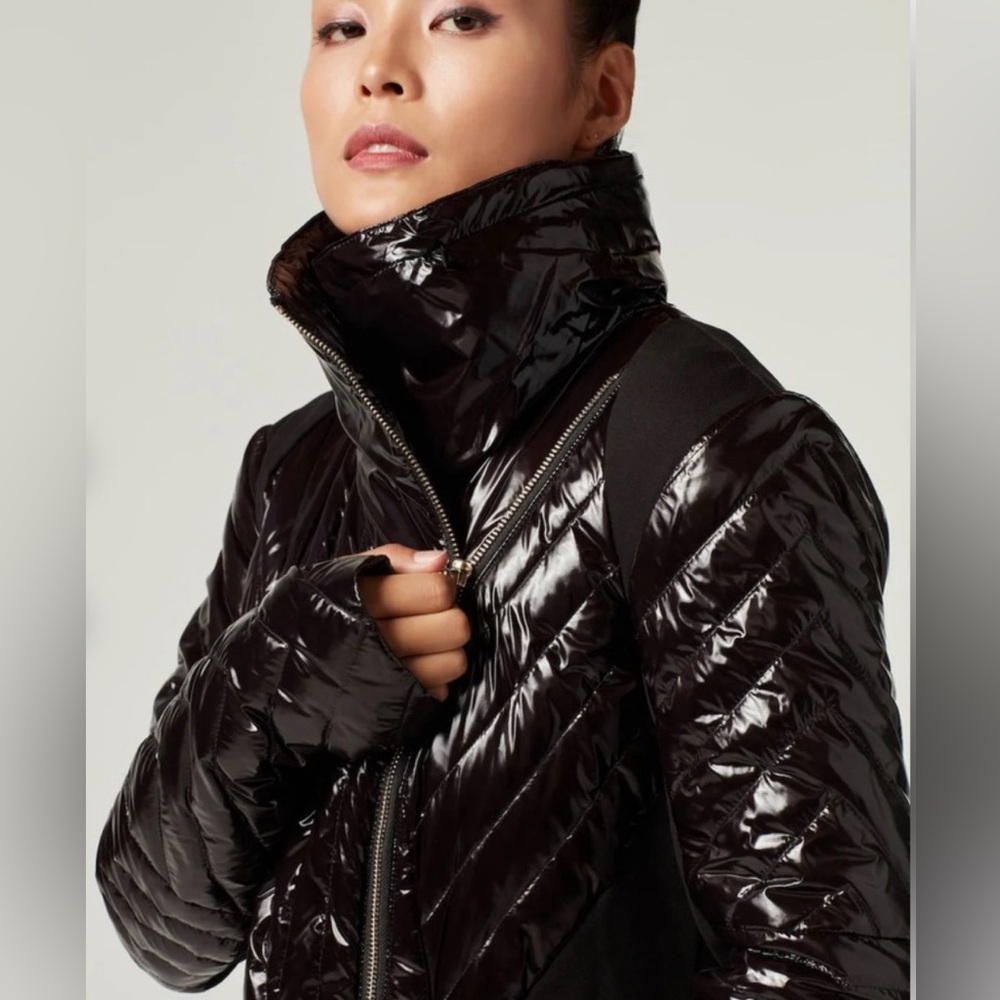 WORN ONCE!! BLANC NOIR PUFFER JACKET!